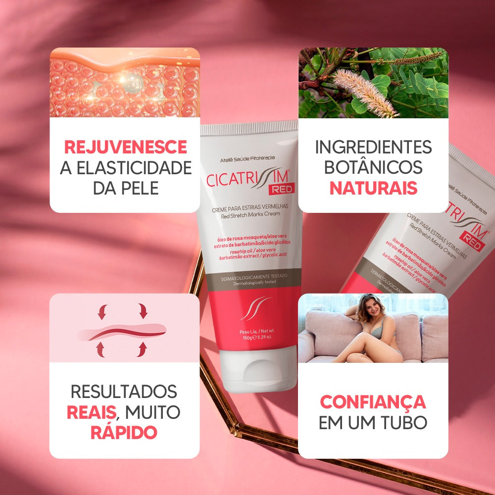 Kit CicatriSSim Red 2un + Cicatrissim Pos 1un