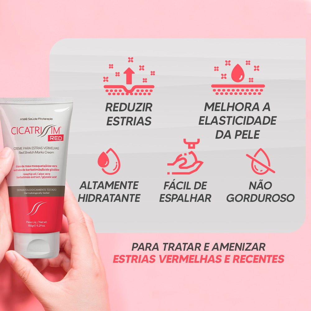 Kit CicatriSSim Red 2un - Creme para Estrias Vermelhas